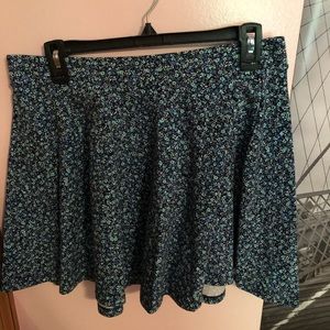 floral skirt